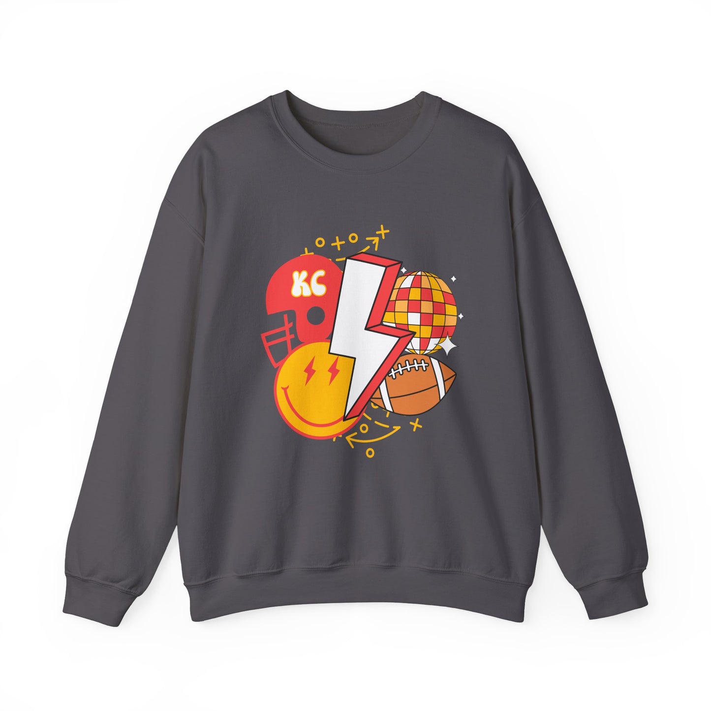 Retro KC Chiefs Icons Sweatshirt