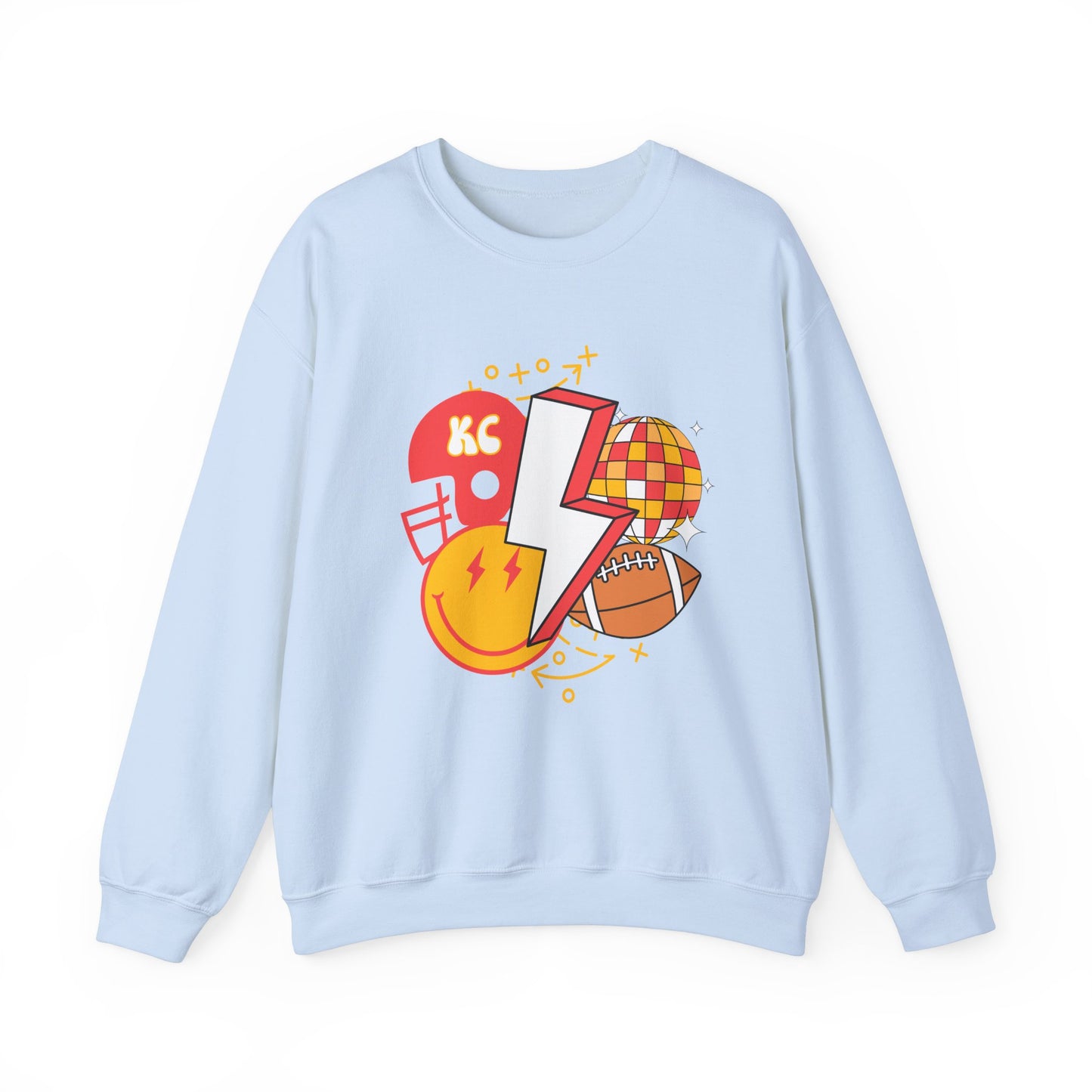 Retro KC Chiefs Icons Sweatshirt