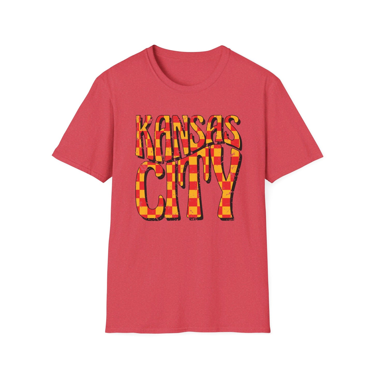 Groovy Kansas City Design (Distressed) T-Shirt