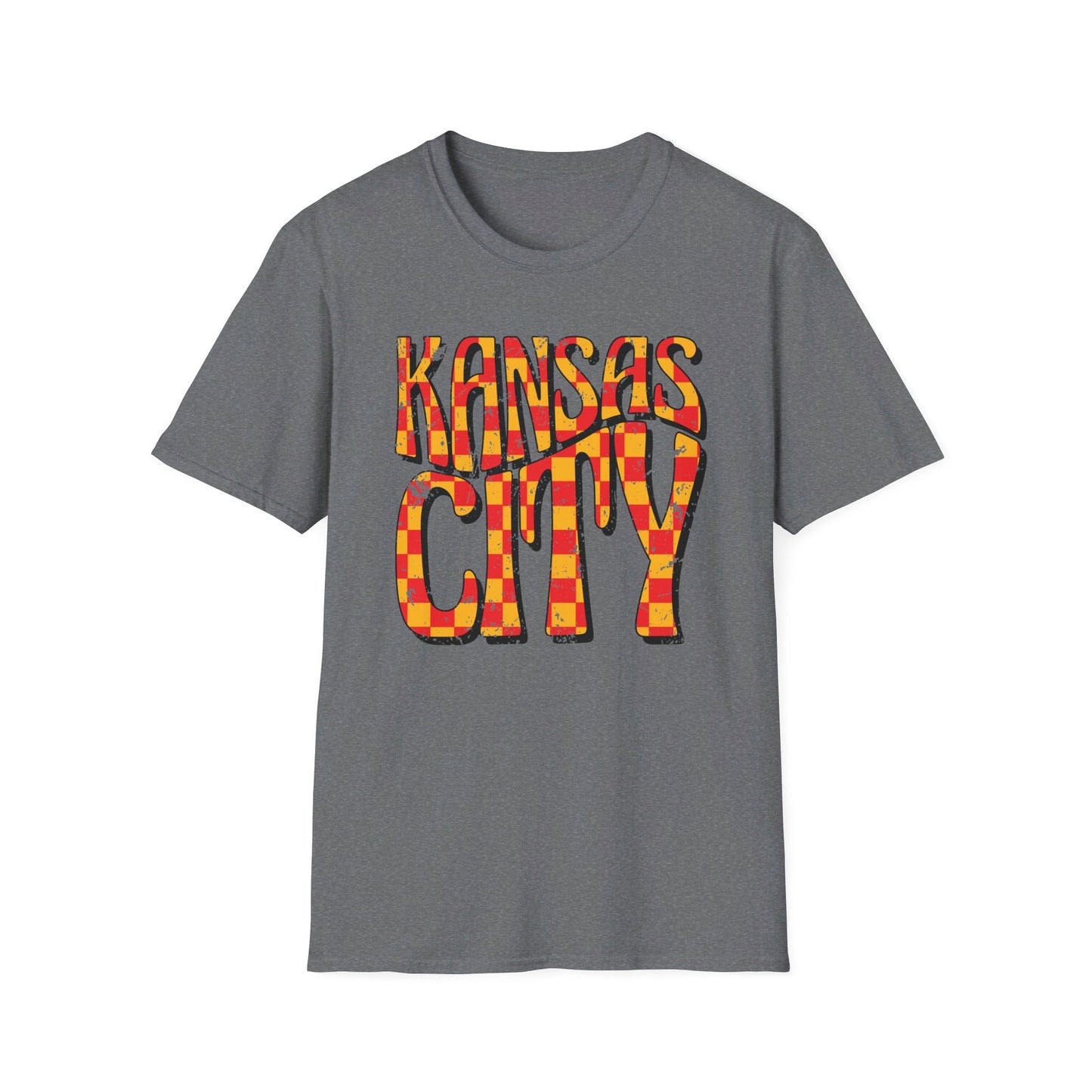 Groovy Kansas City Design (Distressed) T-Shirt