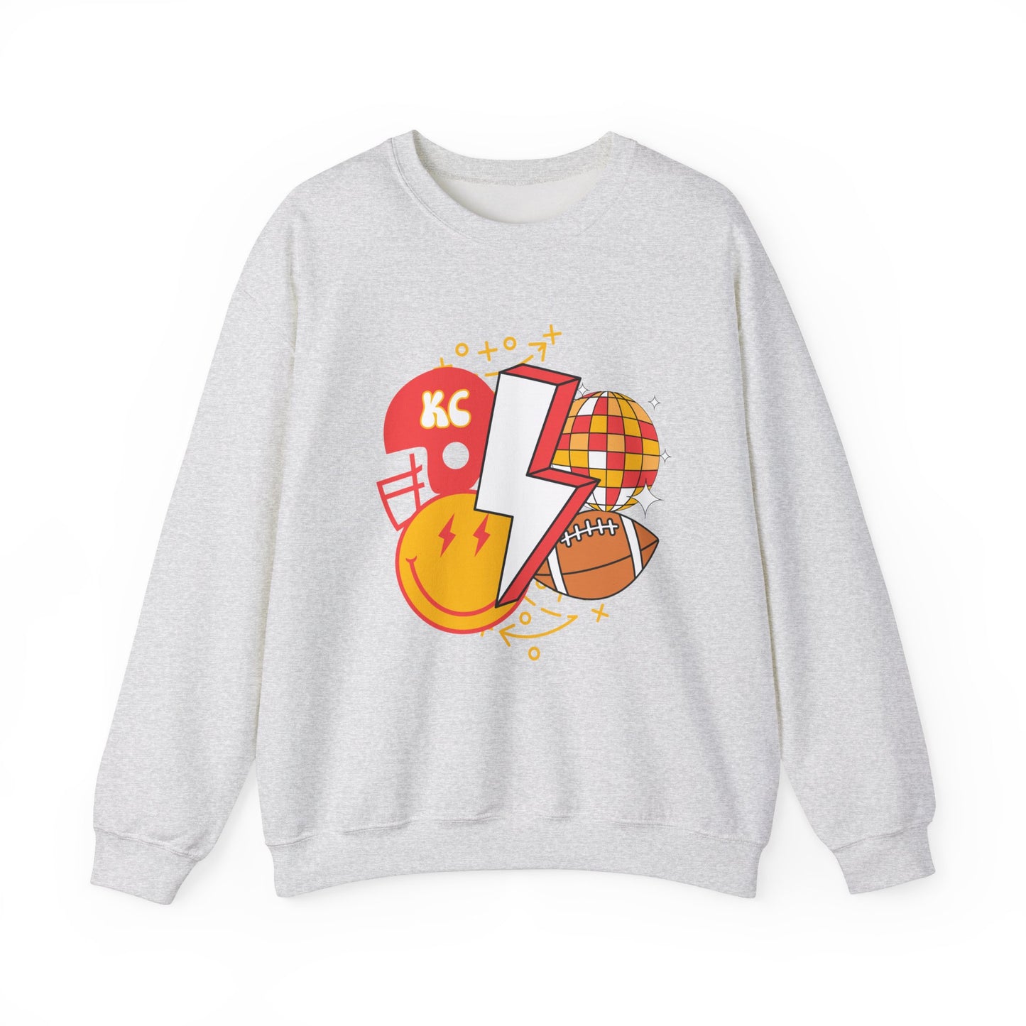 Retro KC Chiefs Icons Sweatshirt