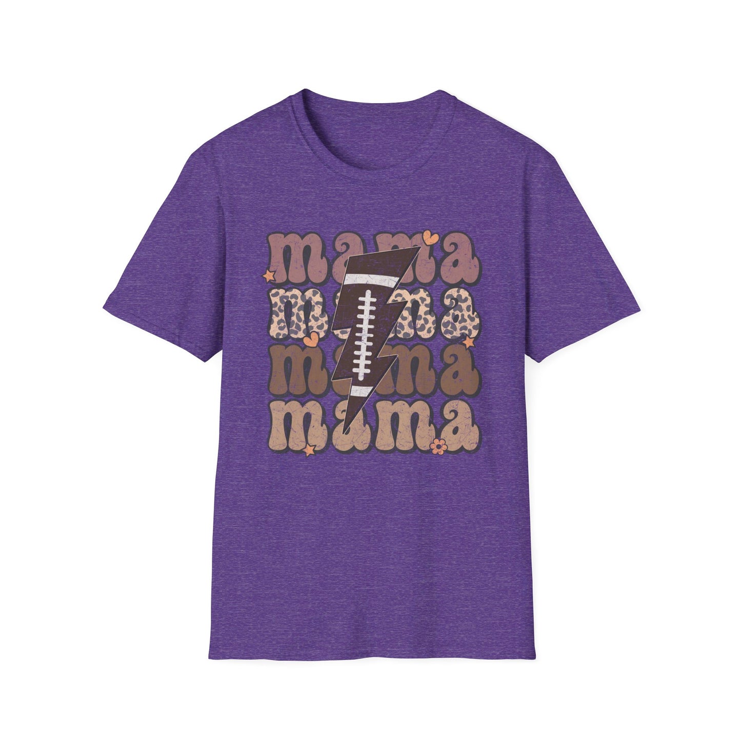 Groovy Football Mama T-Shirt