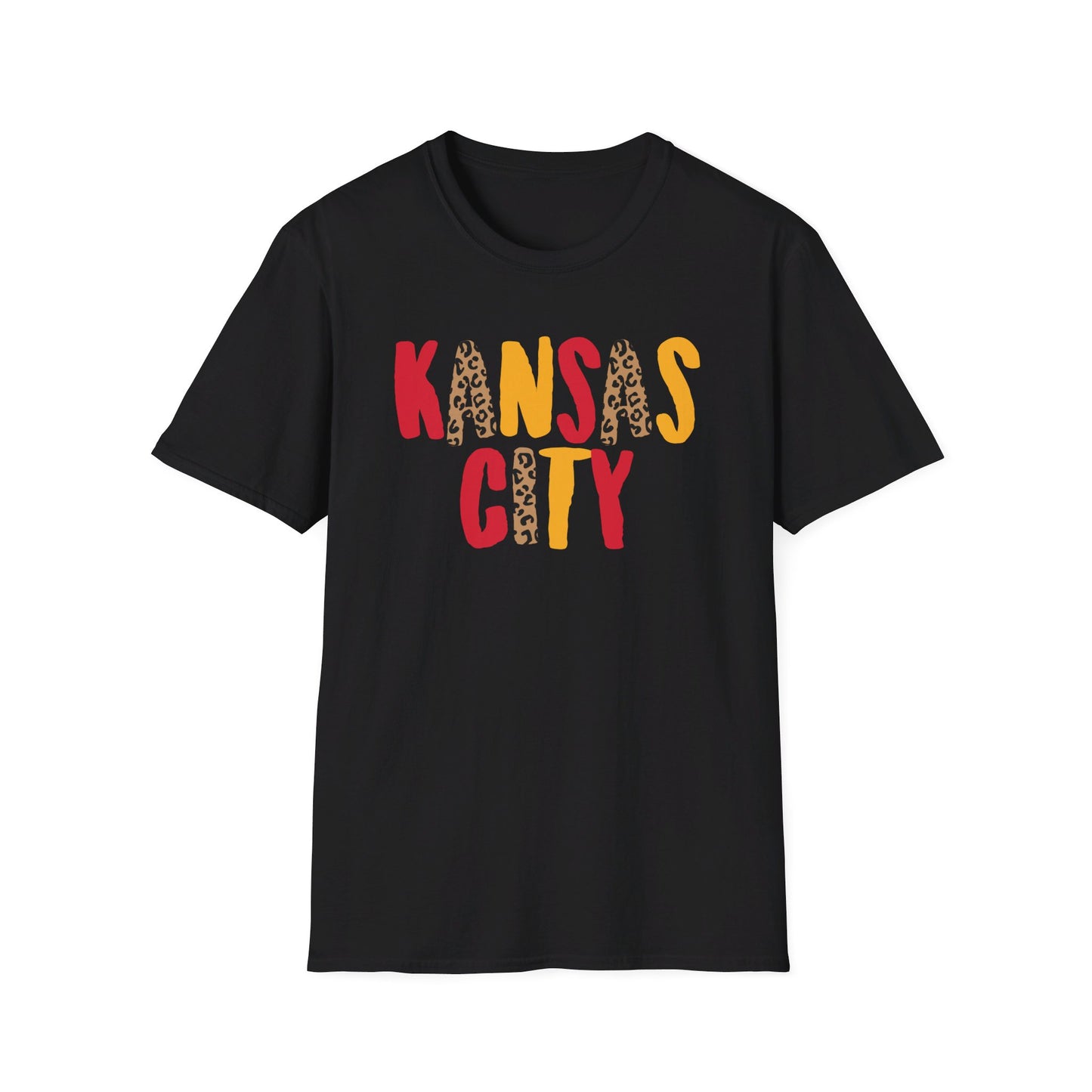 Leopard Print Kansas City T-Shirt