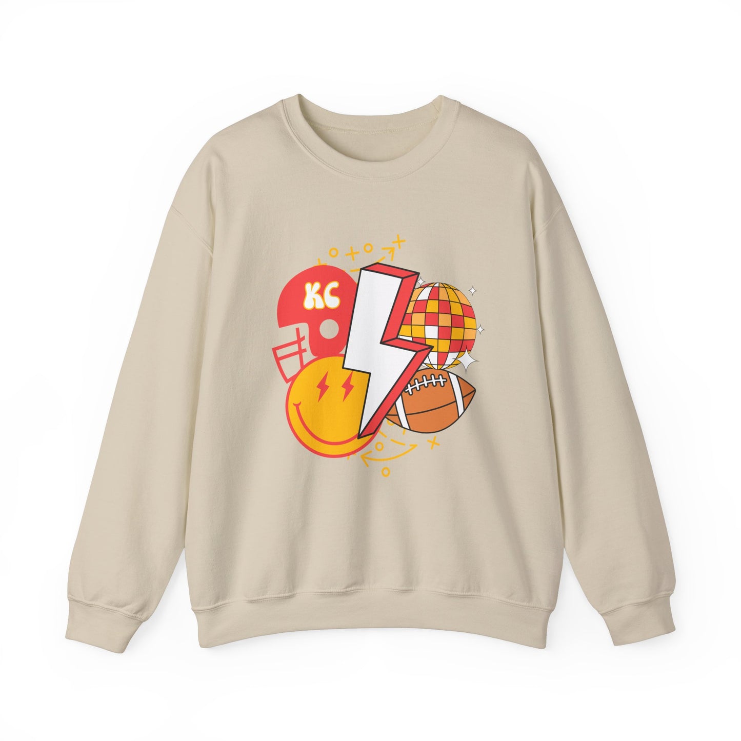 Retro KC Chiefs Icons Sweatshirt