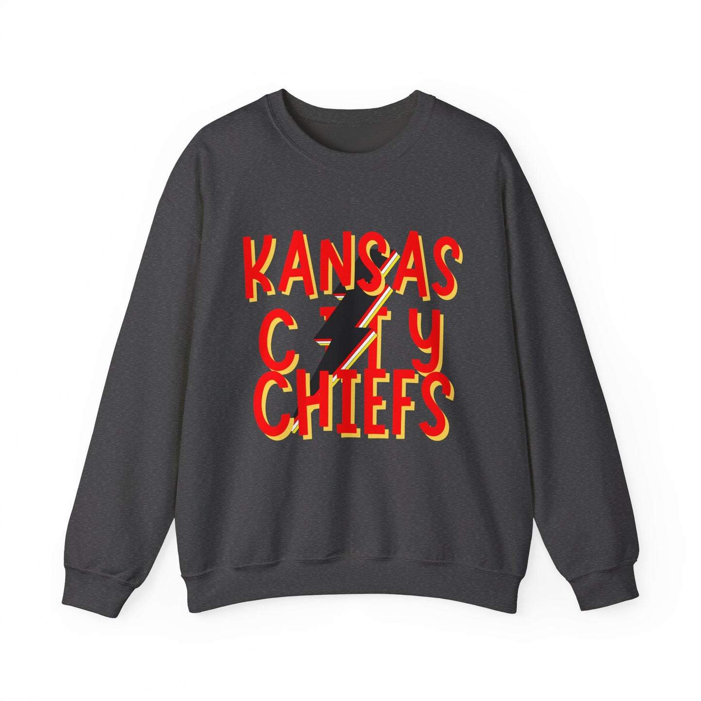 Kansas City Chiefs Lightening Bolt Sweatshirt
