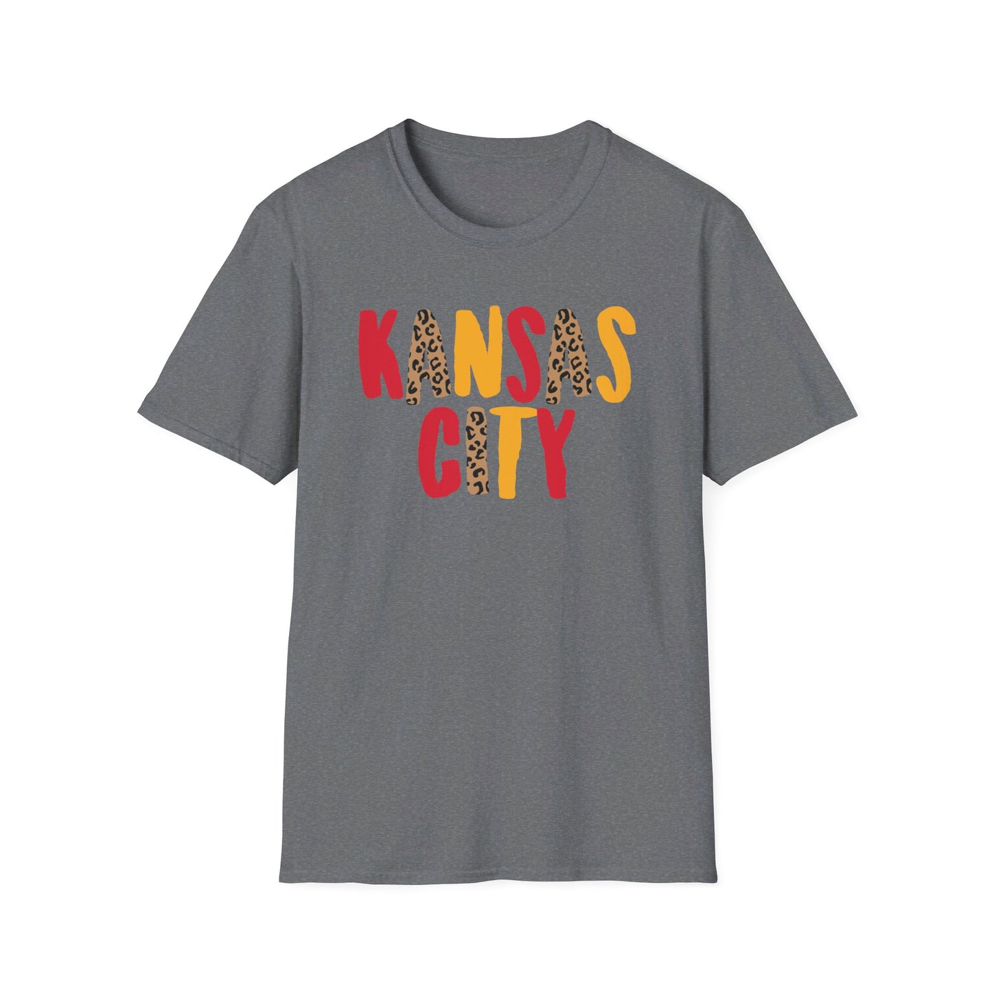 Leopard Print Kansas City T-Shirt