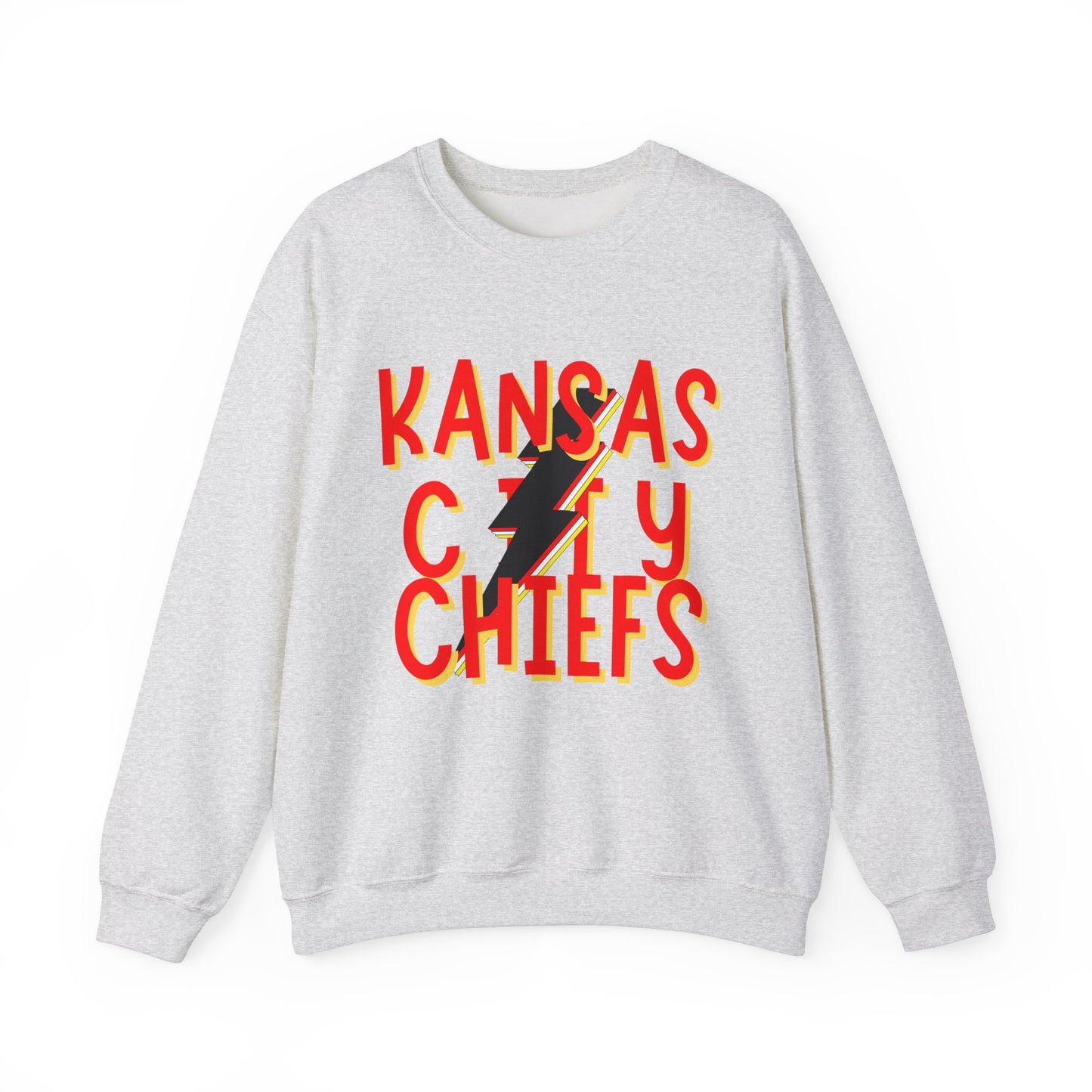 Kansas City Chiefs Lightening Bolt Sweatshirt