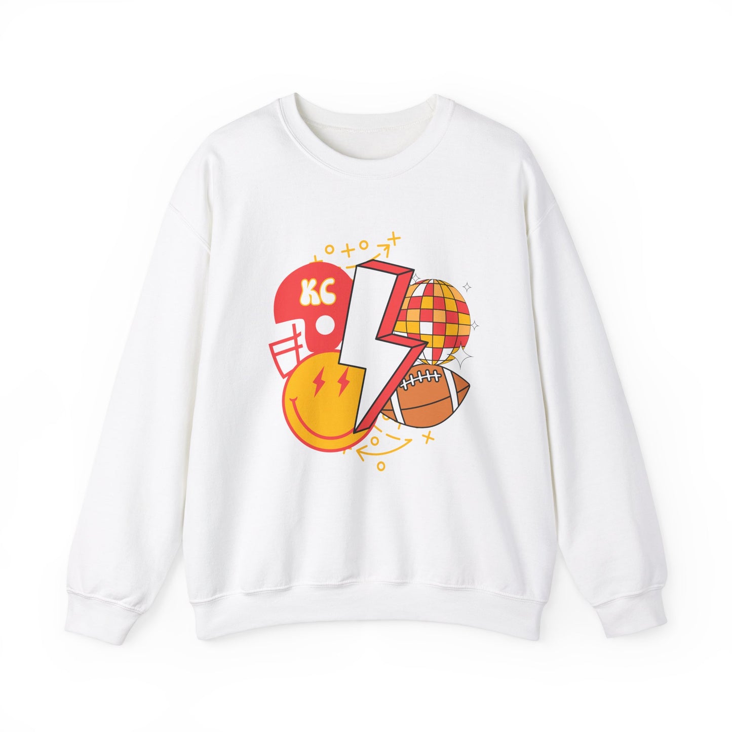 Retro KC Chiefs Icons Sweatshirt