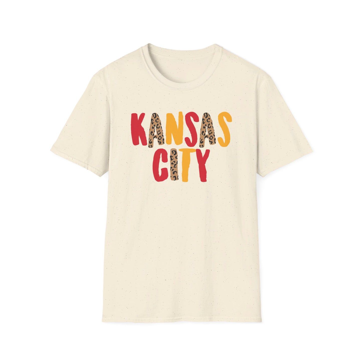 Leopard Print Kansas City T-Shirt