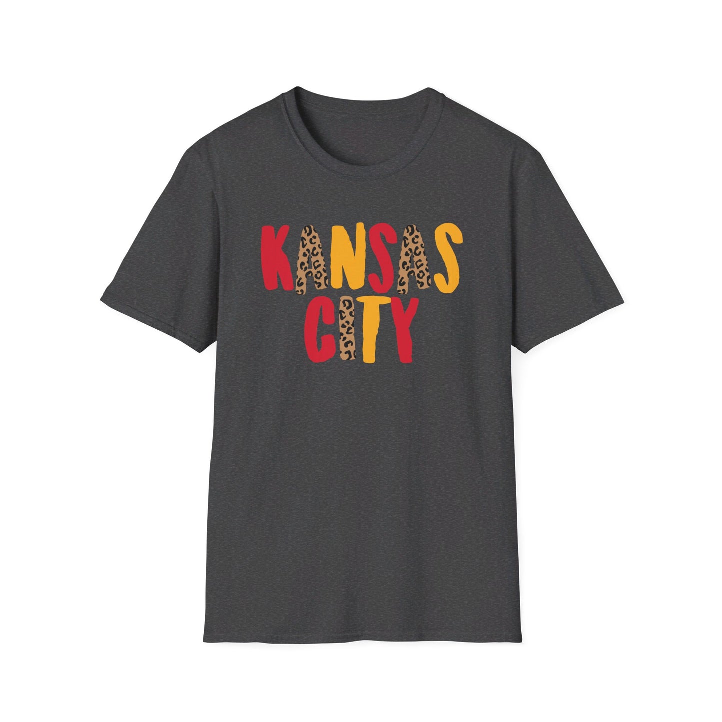 Leopard Print Kansas City T-Shirt