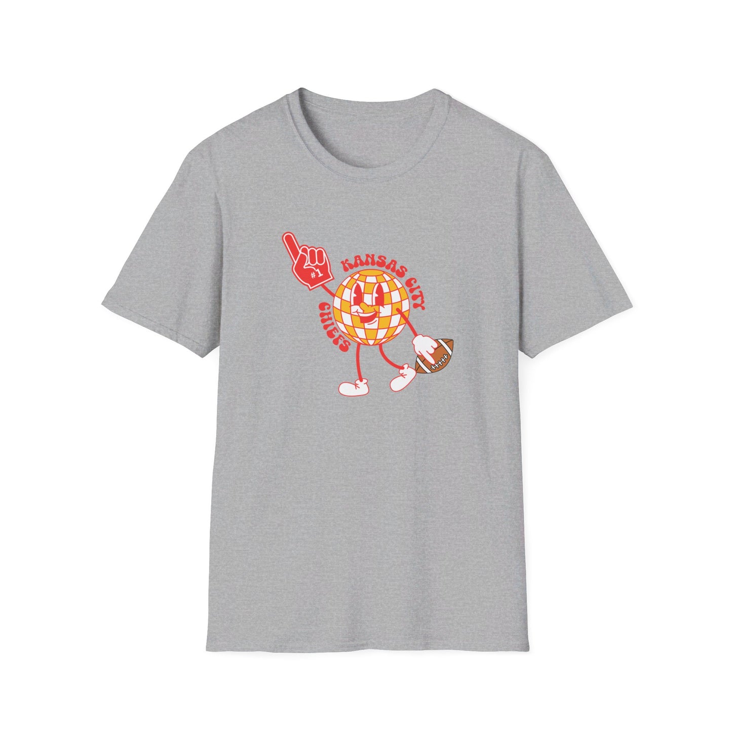 Disco Ball KC Chiefs T-Shirt