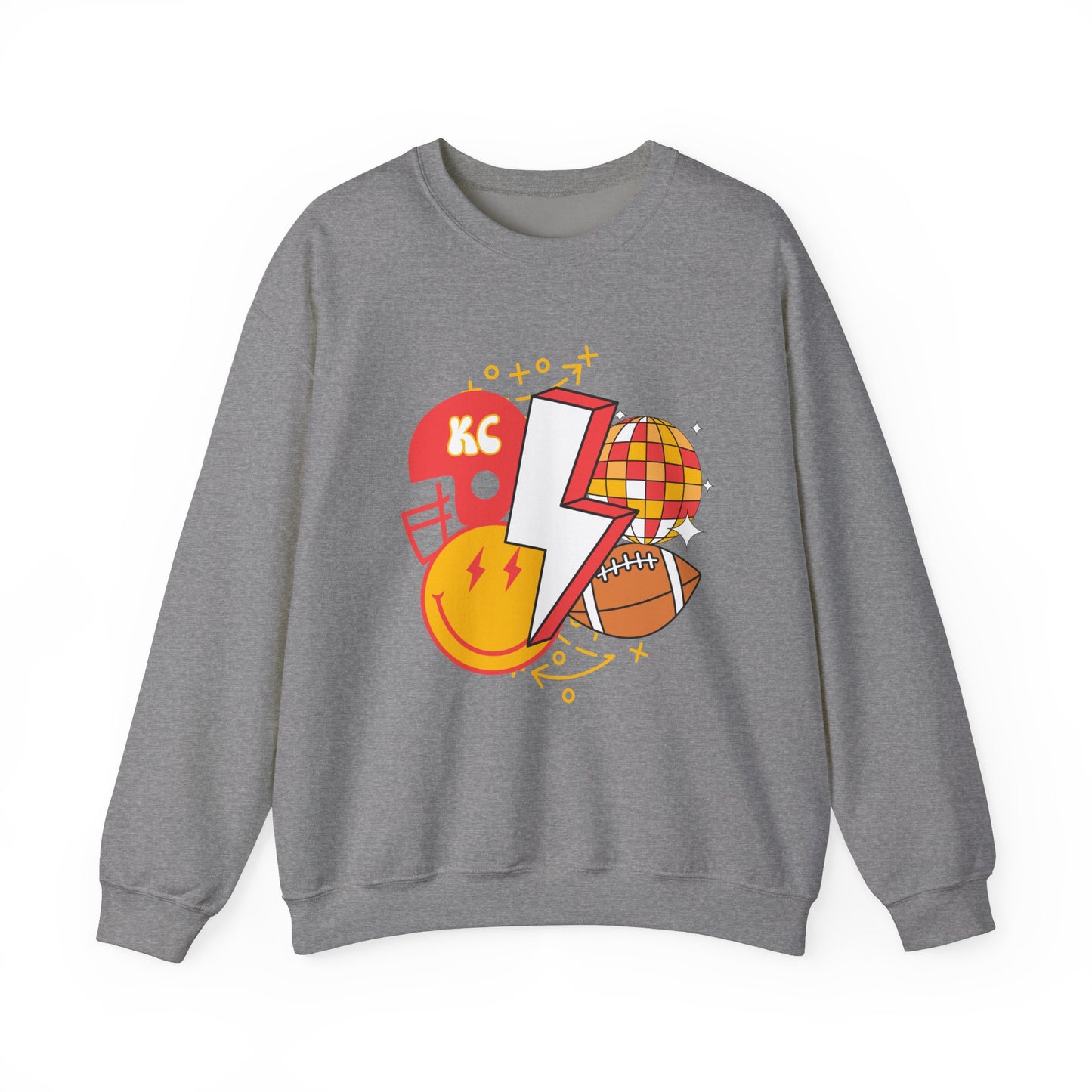 Retro KC Chiefs Icons Sweatshirt