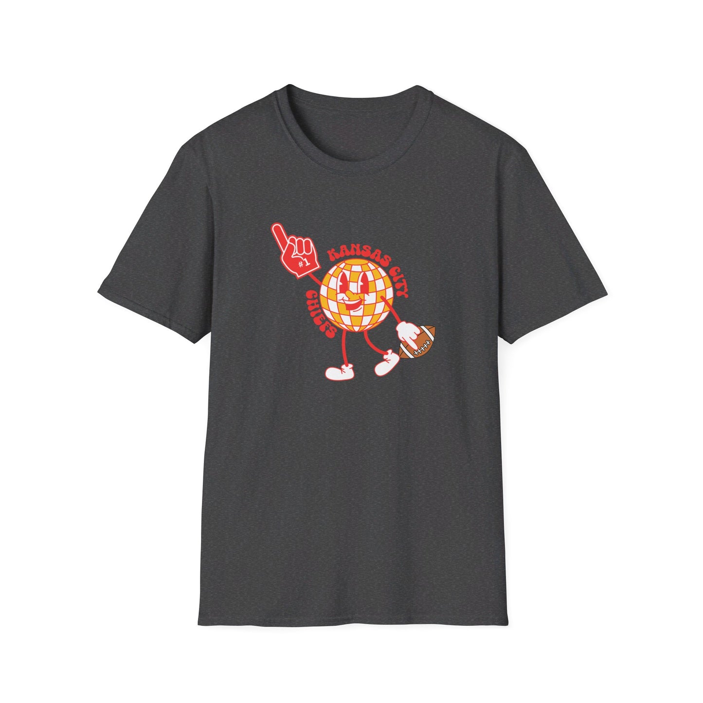 Disco Ball KC Chiefs T-Shirt