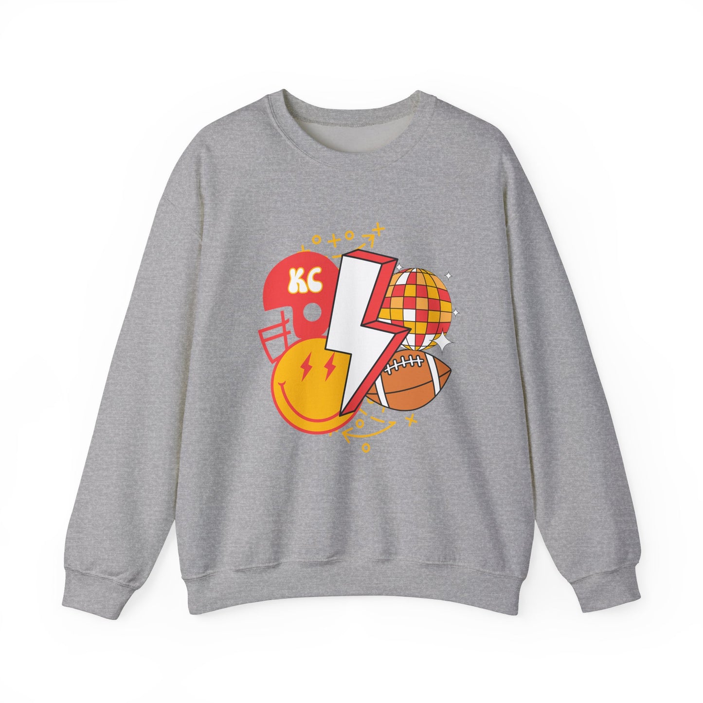 Retro KC Chiefs Icons Sweatshirt