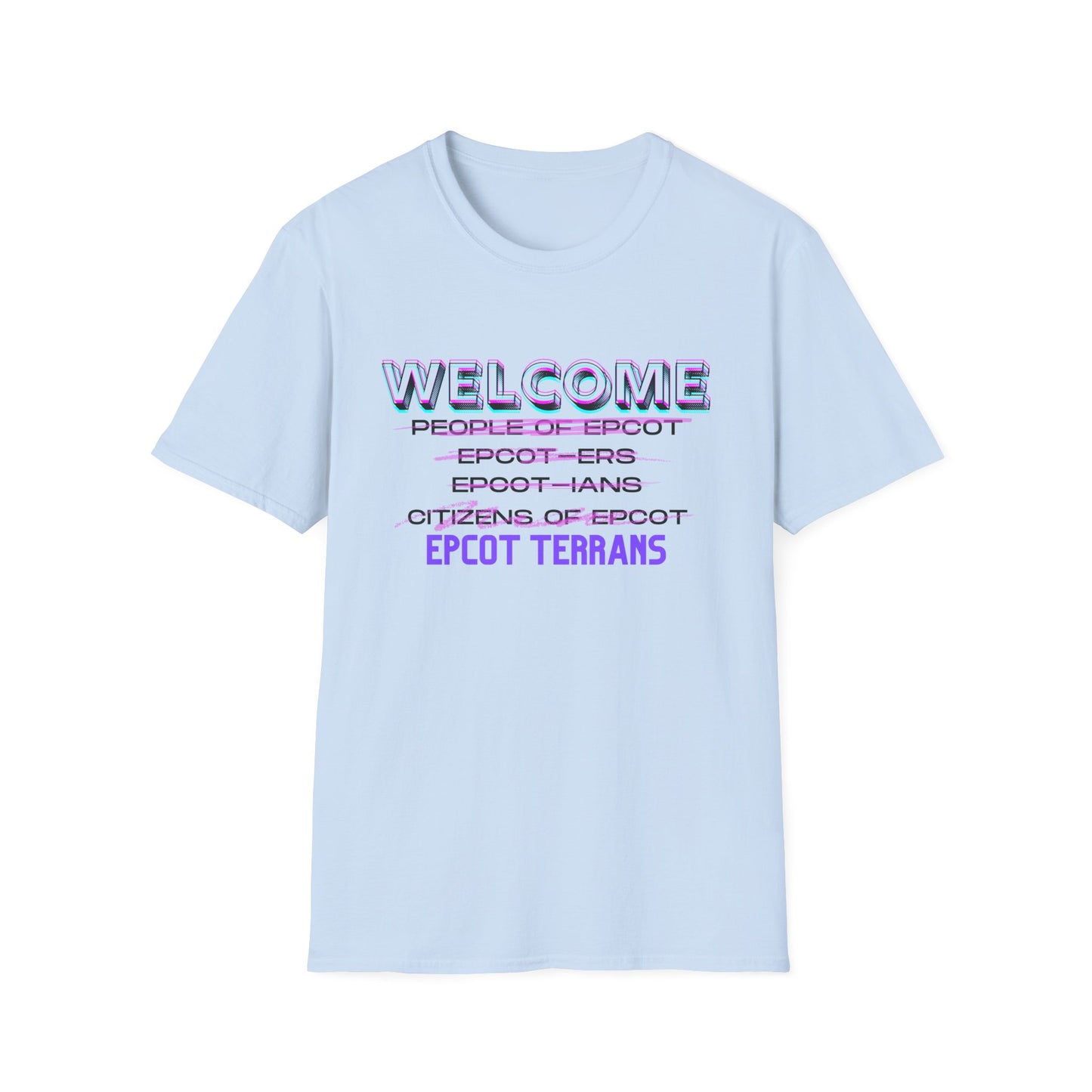 Welcome Epcot Terrans T-Shirt