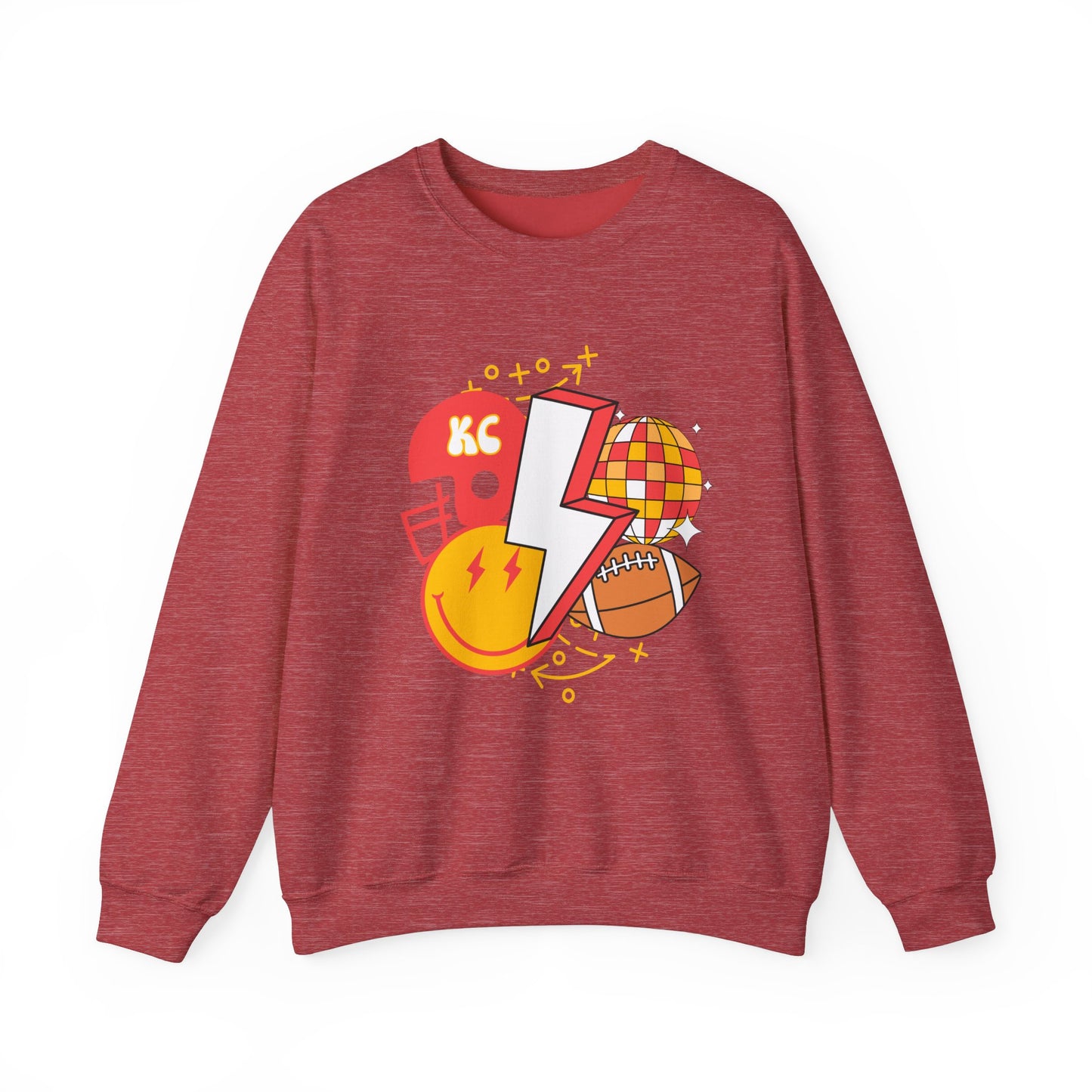 Retro KC Chiefs Icons Sweatshirt