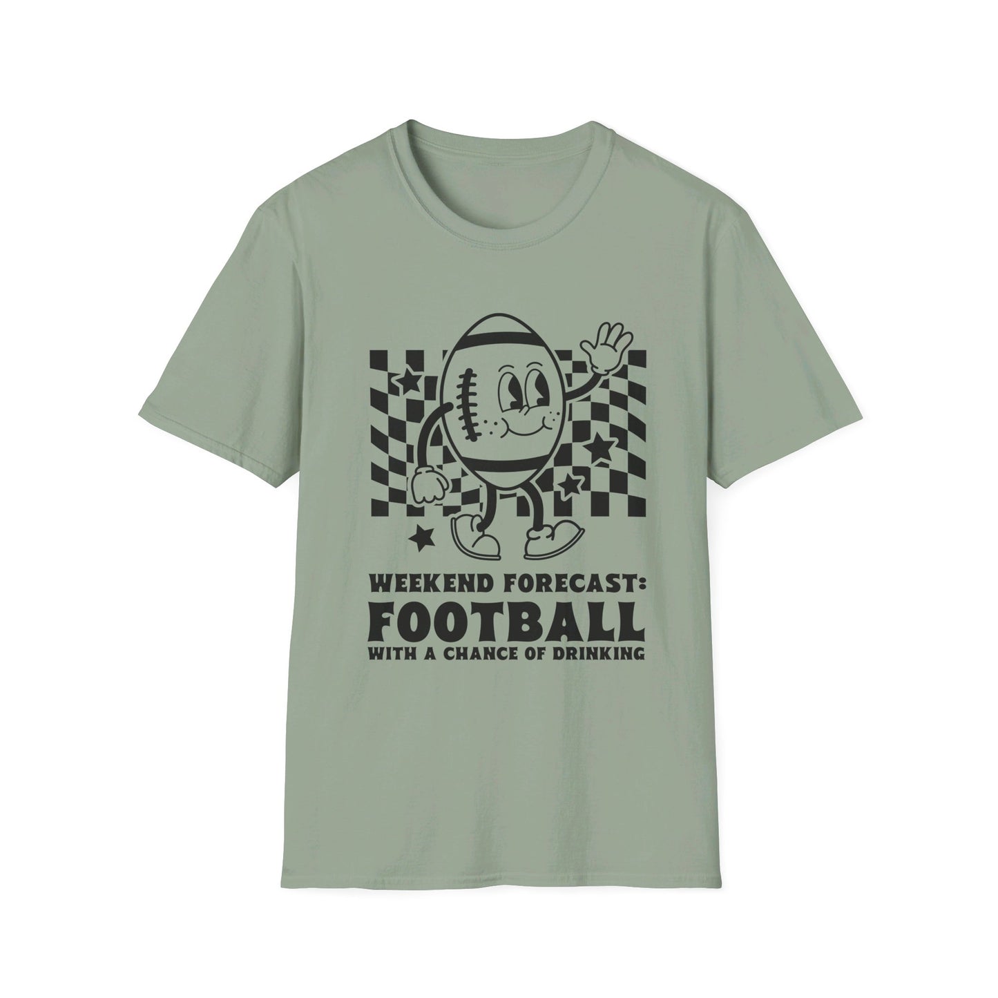 Weekend Forecast: Football with a Chance of Drinking T-Shirt