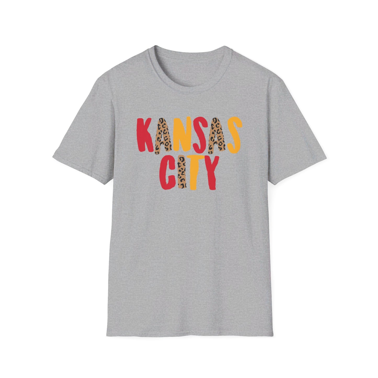 Leopard Print Kansas City T-Shirt