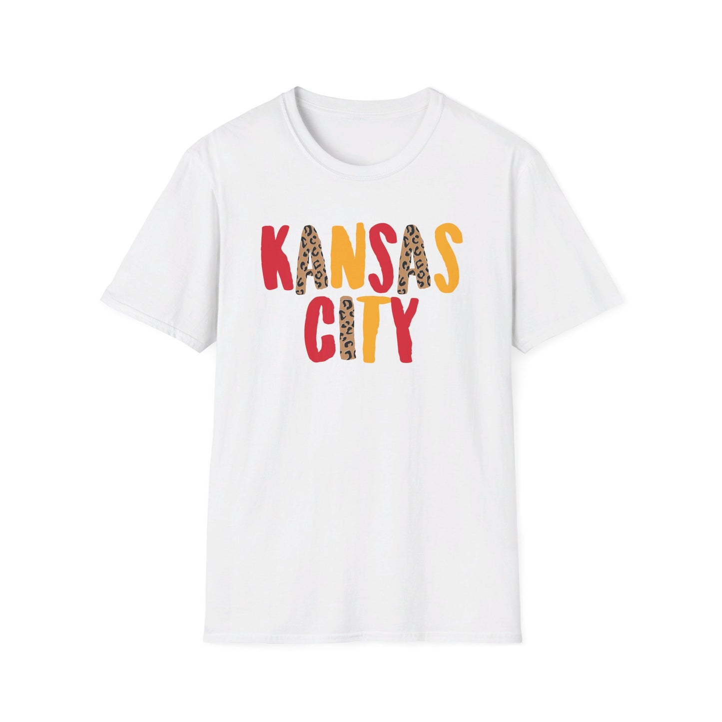 Leopard Print Kansas City T-Shirt