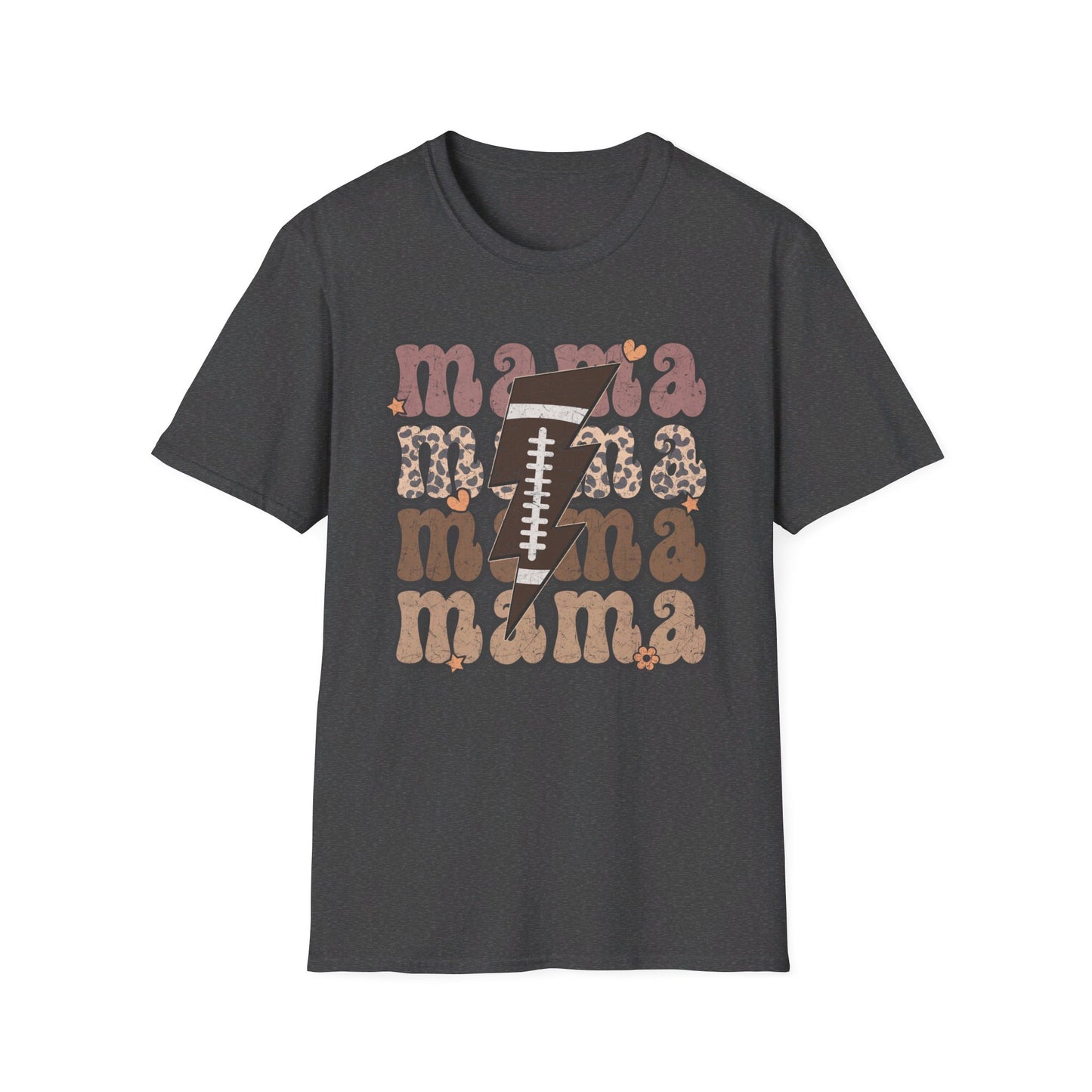 Groovy Football Mama T-Shirt