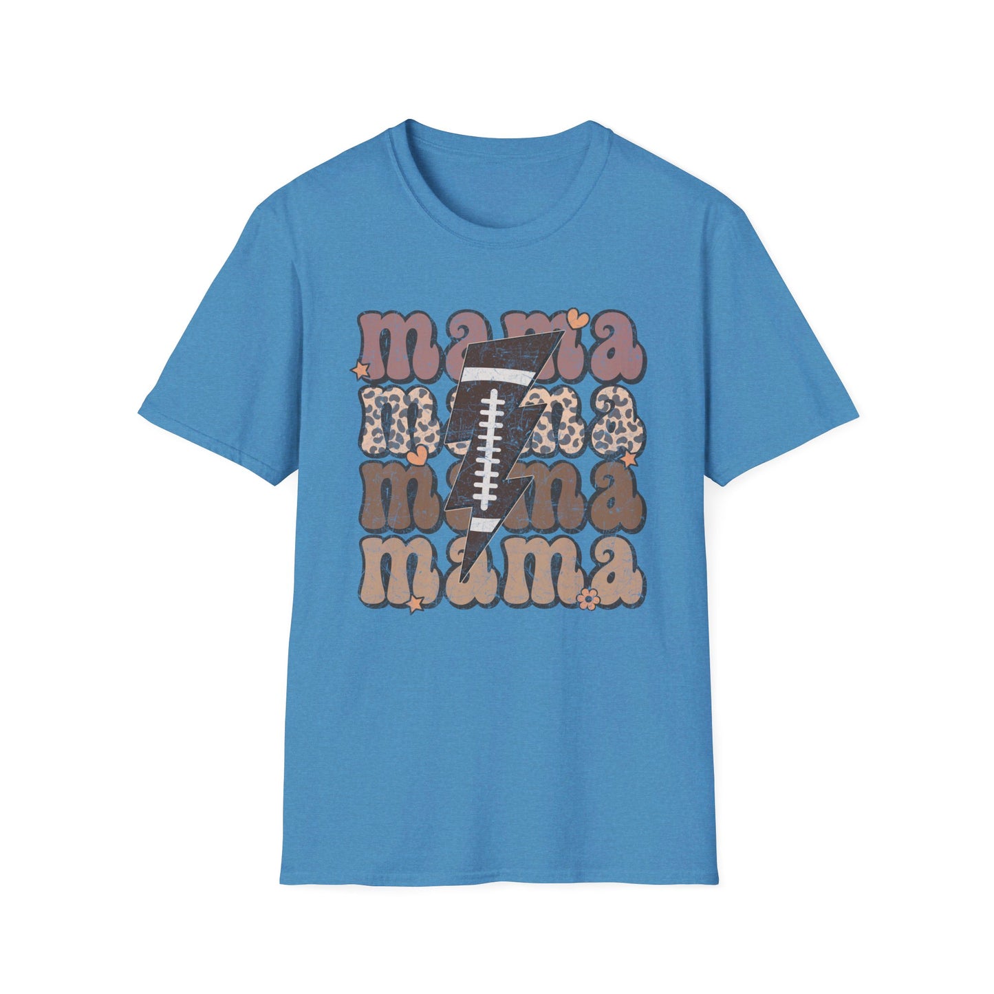 Groovy Football Mama T-Shirt