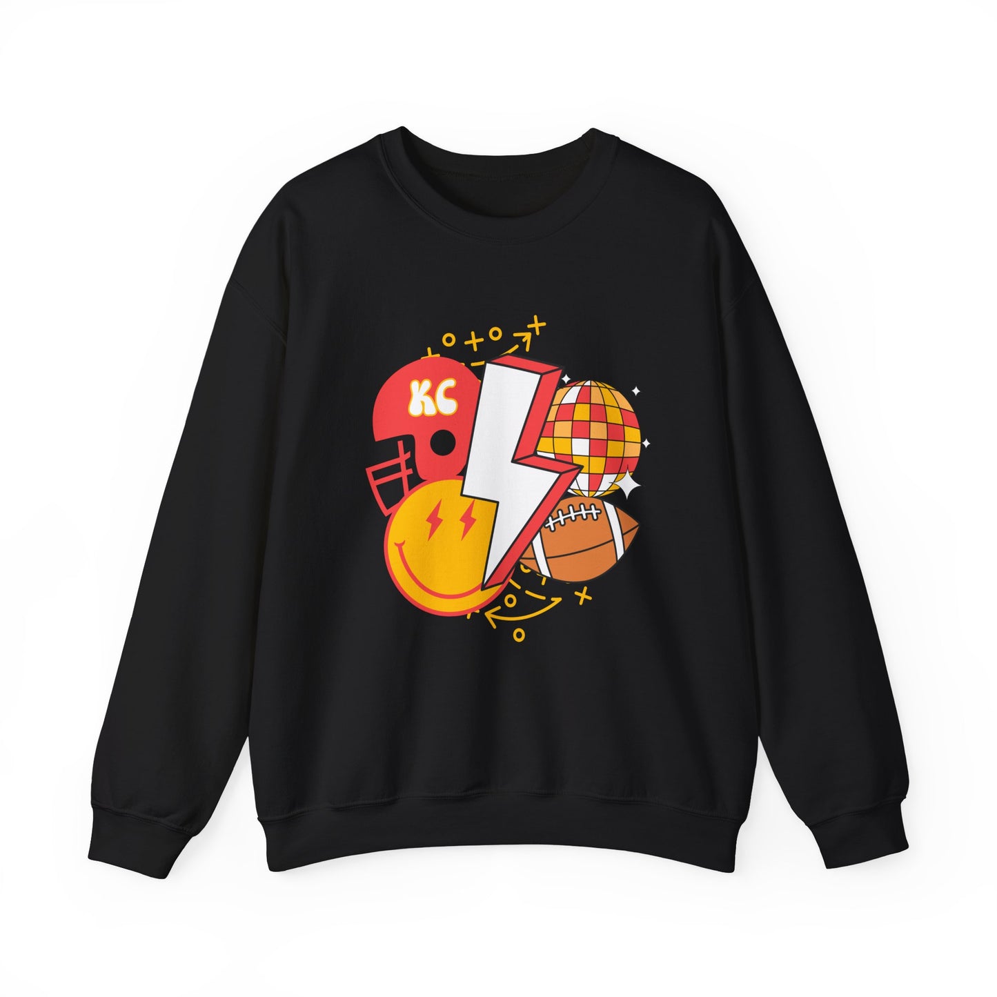 Retro KC Chiefs Icons Sweatshirt