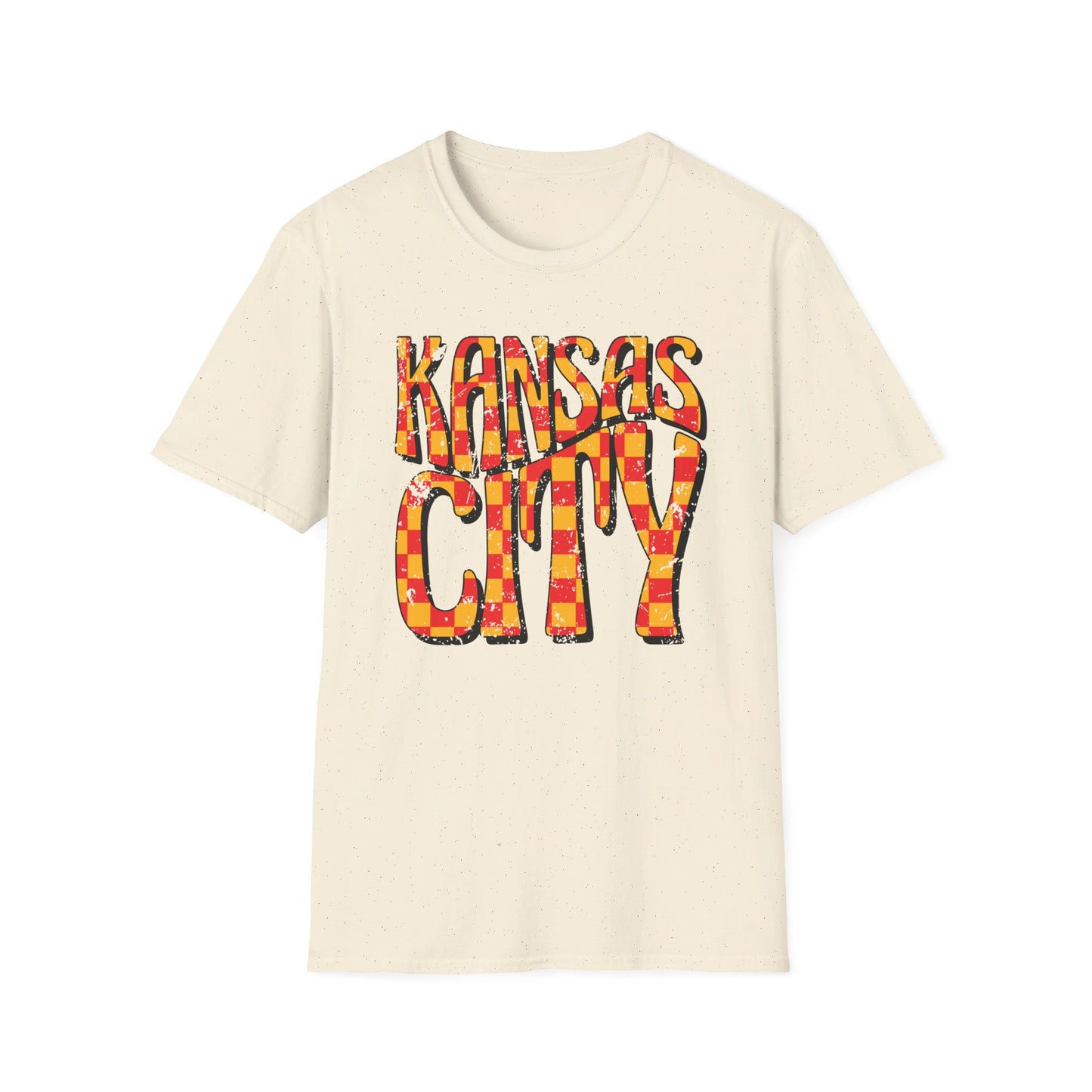 Groovy Kansas City Design (Distressed) T-Shirt