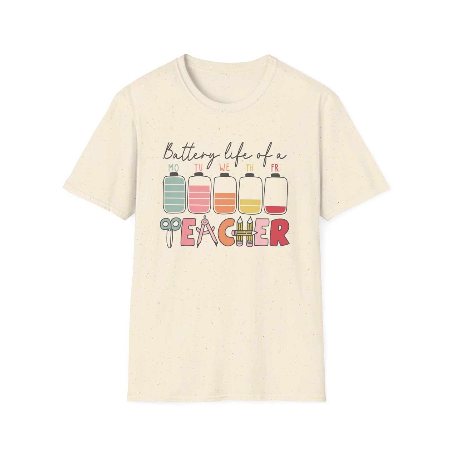 Battery Life of a Teacher T-Shirt