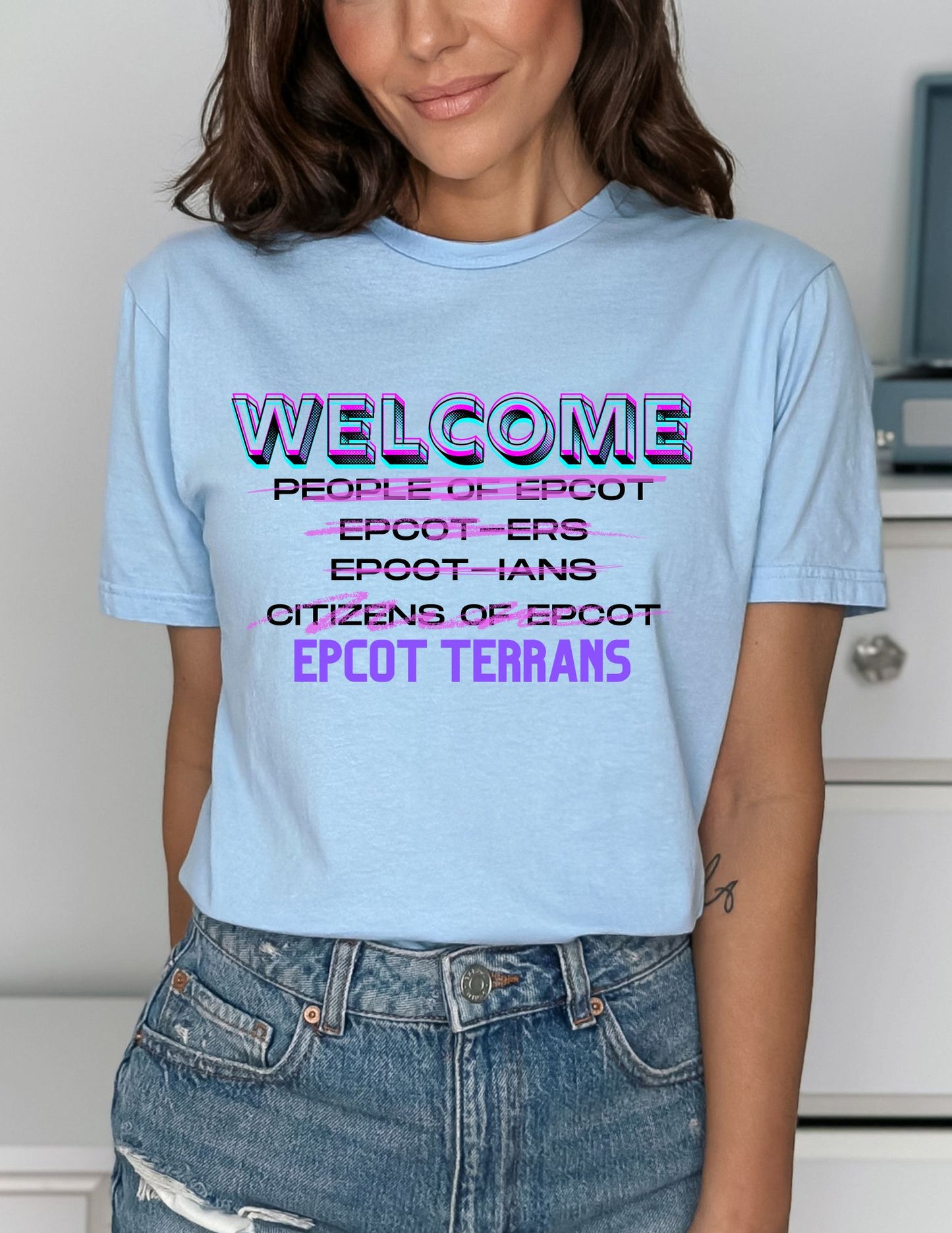 Welcome Epcot Terrans T-Shirt