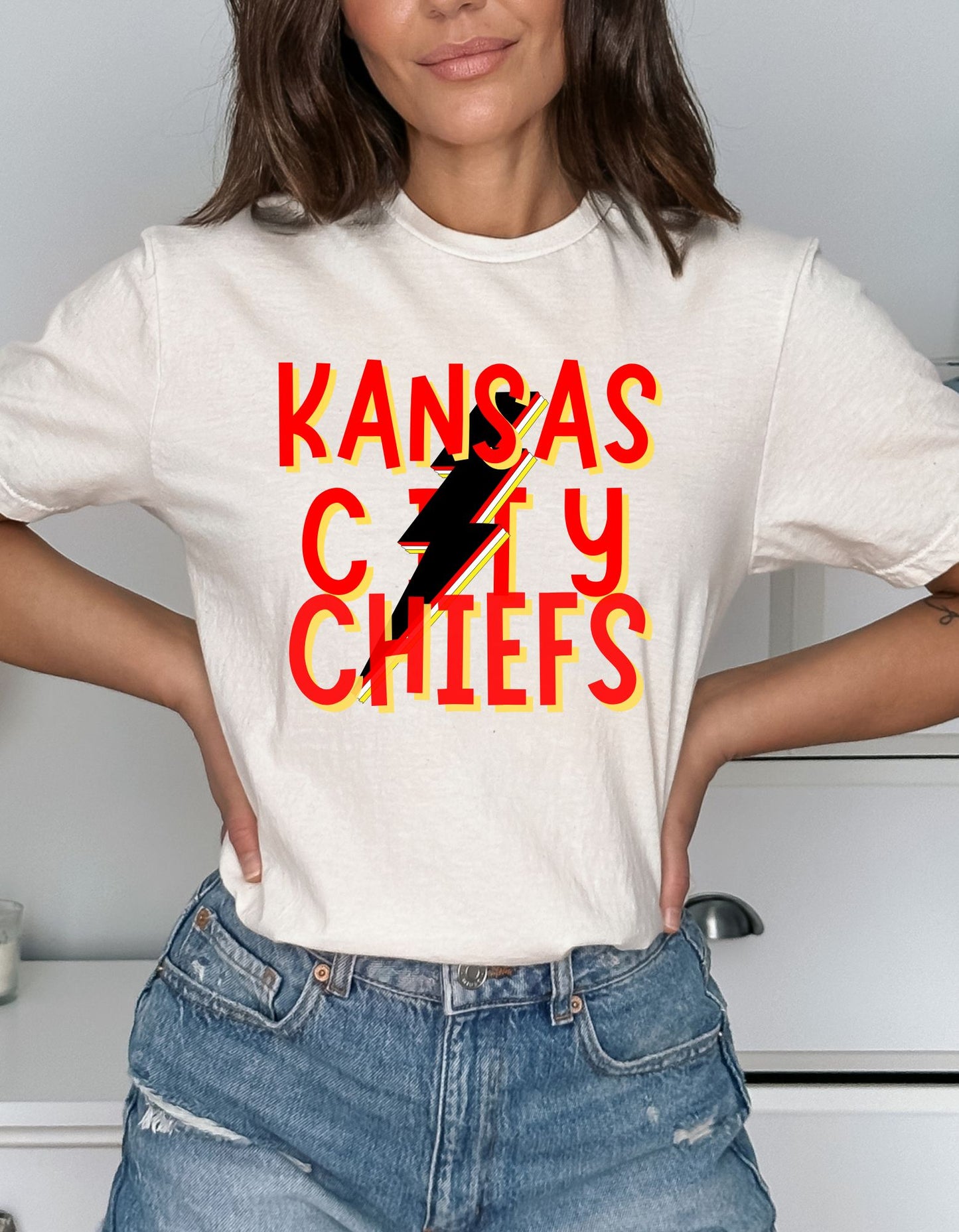 Kansas City Lightening Bolt T-Shirt