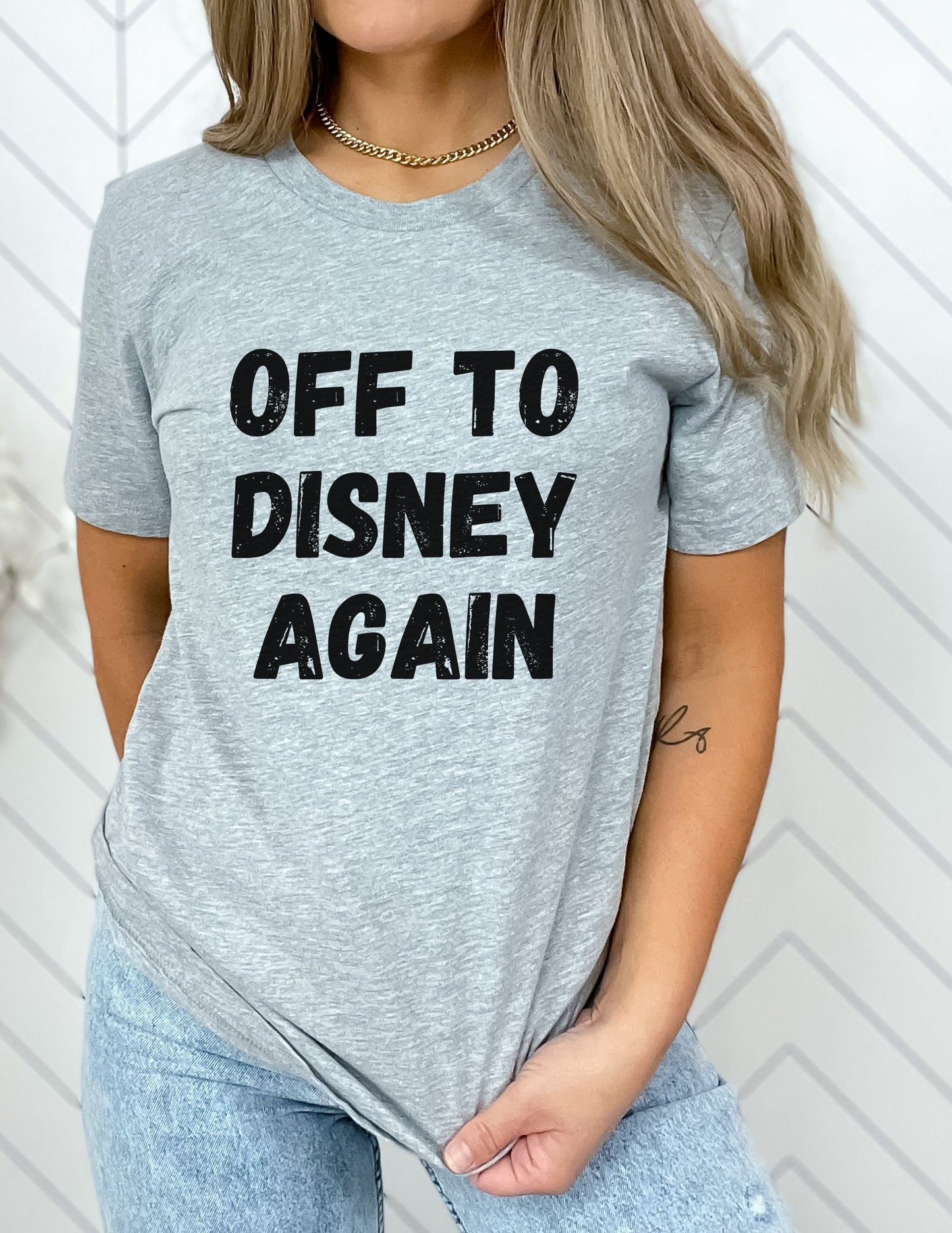 Off To Disney Again T-Shirt