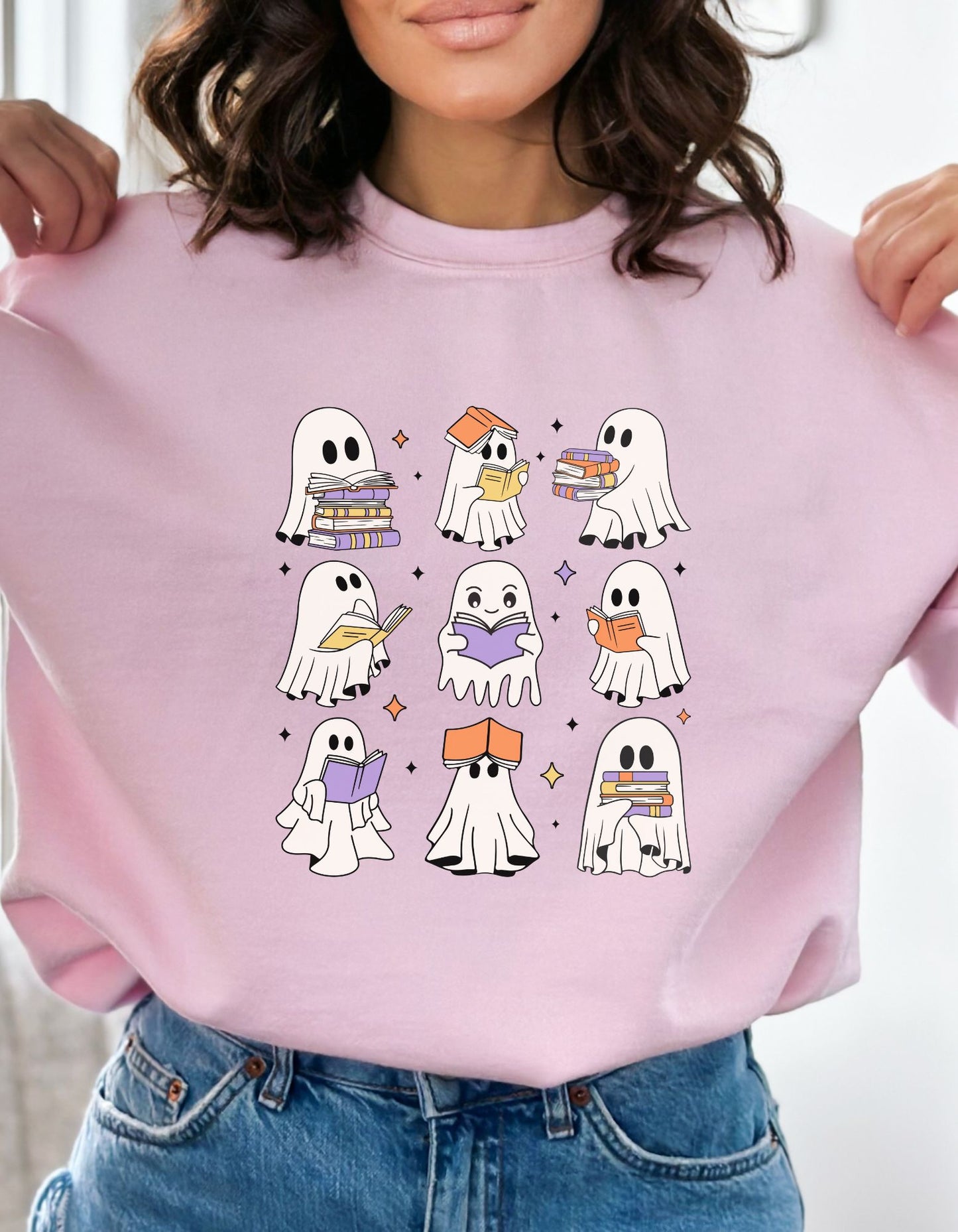 Ghosts and Books Sweatshirt